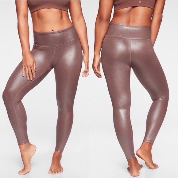 athleta shimmer tights